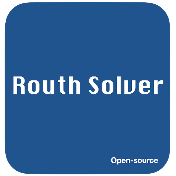 Routh Solver application